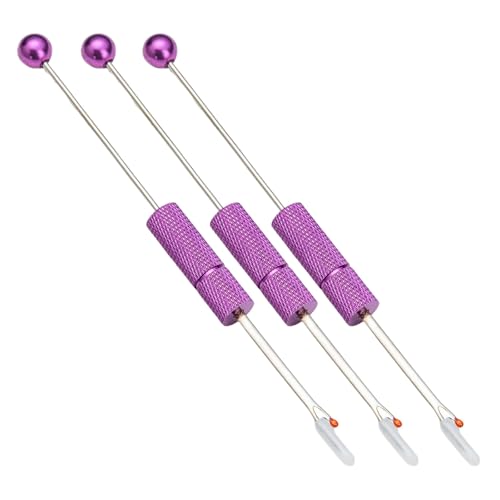 Illkjasfc Nahttrenner, ergonomischer Fadenentferner, einfach zu bedienen, Nähgarn, praktischer Entnahmeschneider zum Basteln, 3 Stück Illkjasfc Nahttrenner, ergonomischer Fadenentferner, einfach zu bedienen, Nähgarn, praktischer Entnahmeschneider zum Basteln, 3 Stück von Illkjasfc