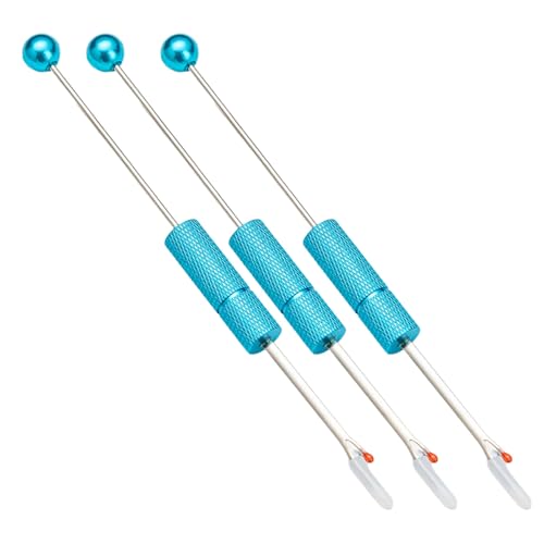 Illkjasfc Nahttrenner, ergonomischer Fadenentferner, einfach zu bedienen, Nähgarn, praktischer Entnahmeschneider zum Basteln, 3 Stück Illkjasfc Nahttrenner, ergonomischer Fadenentferner, einfach zu bedienen, Nähgarn, praktischer Entnahmeschneider zum Basteln, 3 Stück von Illkjasfc