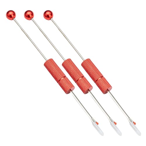 Illkjasfc Nahttrenner, ergonomischer Fadenentferner, einfach zu bedienen, Nähgarn, praktischer Entnahmeschneider zum Basteln, 3 Stück von Illkjasfc