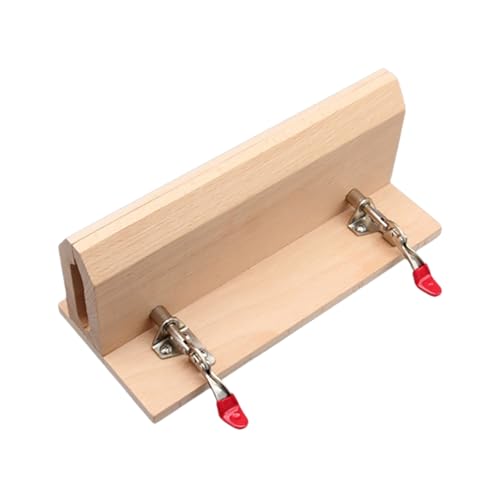 Illkjasfc Professionelle, handgenähte Holz-Lederhandwerksklemme, Tisch-Desktop-Leder-Schnürung, Näh-Clip, Werkzeug für Lederarbeiten Illkjasfc Professionelle, handgenähte Holz-Lederhandwerksklemme, Tisch-Desktop-Leder-Schnürung, Näh-Clip, Werkzeug für Lederarbeiten von Illkjasfc