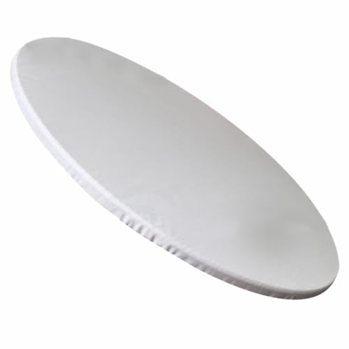 Illkjasfc Runde Tischdecke Schutzdecke mit elastischen Kanten für runden Tisch, abwaschbar und schmutzabweisend, 90 cm Durchmesser Illkjasfc Runde Tischdecke Schutzdecke mit elastischen Kanten für runden Tisch, abwaschbar und schmutzabweisend, 90 cm Durchmesser von Illkjasfc