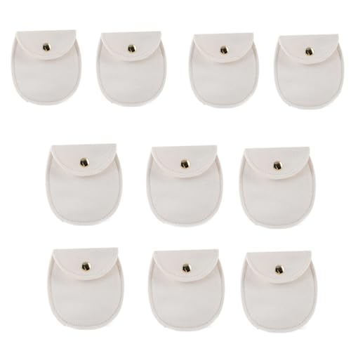 Illkjasfc Schmuck-Verpackung, mehrfarbige Samtbeutel, Schmuckbeutel, Ohrring-Display, Organizer, Schmuckschatulle für verschiedene Anlässe, 10 Stück Illkjasfc Schmuck-Verpackung, mehrfarbige Samtbeutel, Schmuckbeutel, Ohrring-Display, Organizer, Schmuckschatulle für verschiedene Anlässe, 10 Stück von Illkjasfc