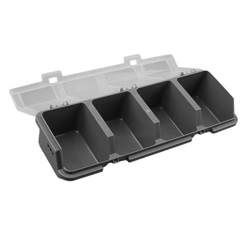 Illkjasfc Sortierbox, Organizer mit mehreren Fächern, Werkzeugteilbehälter, Behälter mit Deckel, Aufbewahrungsbox, langlebig Illkjasfc Sortierbox, Organizer mit mehreren Fächern, Werkzeugteilbehälter, Behälter mit Deckel, Aufbewahrungsbox, langlebig von Illkjasfc