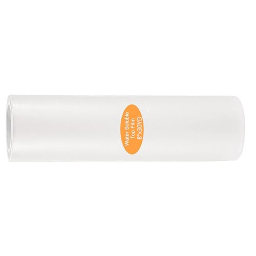 Illkjasfc Stick-Stabilisator zum Abreißen, wasserlöslich, Stick-Stabilisator-Rückseite für Maschinenstickerei, 4,5 m / 27 / 45,7 m Illkjasfc Stick-Stabilisator zum Abreißen, wasserlöslich, Stick-Stabilisator-Rückseite für Maschinenstickerei, 4,5 m / 27 / 45,7 m von Illkjasfc