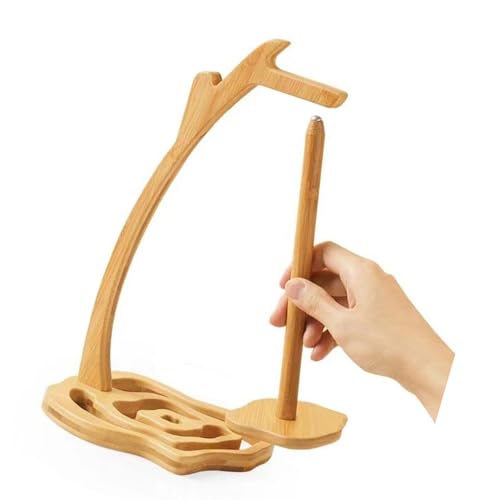 Illkjasfc Strickgarnhalter Holz Garnhalter Drehfadenspule Garnständer Garnspender zum Häkeln Stricken Illkjasfc Strickgarnhalter Holz Garnhalter Drehfadenspule Garnständer Garnspender zum Häkeln Stricken von Illkjasfc