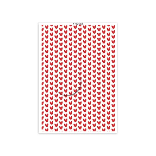 Illkjasfc Transferpapier mit Herzmotiv, 95 x 138 mm, wasserlöslich, Papier-Ton, Transferblätter für Ton, Ohrringe, Schmuckherstellung Illkjasfc Transferpapier mit Herzmotiv, 95 x 138 mm, wasserlöslich, Papier-Ton, Transferblätter für Ton, Ohrringe, Schmuckherstellung von Illkjasfc