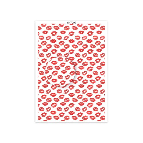 Illkjasfc Transferpapier mit Herzmotiv, 95 x 138 mm, wasserlöslich, Papier-Ton, Transferblätter für Ton, Ohrringe, Schmuckherstellung Illkjasfc Transferpapier mit Herzmotiv, 95 x 138 mm, wasserlöslich, Papier-Ton, Transferblätter für Ton, Ohrringe, Schmuckherstellung von Illkjasfc