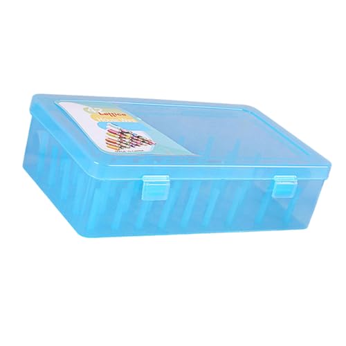 Illkjasfc Transparente Garnbox, 42 Spulen, Aufbewahrungskoffer, Nähgarn, Organizer für kleine, große Garnspulen, Nähaufbewahrung, Zubehör Illkjasfc Transparente Garnbox, 42 Spulen, Aufbewahrungskoffer, Nähgarn, Organizer für kleine, große Garnspulen, Nähaufbewahrung, Zubehör von Illkjasfc