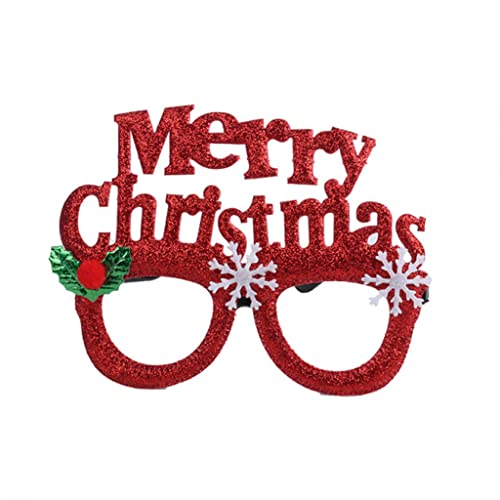 Illkjasfc Weihnachtsdekoration Brille Rahmen Für Erwachsene Kinder Glas Weihnachtsdekor Neujahrsgeschenk Illkjasfc Weihnachtsdekoration Brille Rahmen Für Erwachsene Kinder Glas Weihnachtsdekor Neujahrsgeschenk von Illkjasfc
