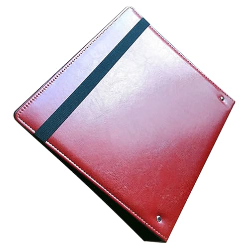 Klemmbrett Aktenordner Krankenpflege Klemmbrett mit Gummiband 3 Ringe Binder Aktenhalter Dokumentenbinder für Büro von Illkjasfc