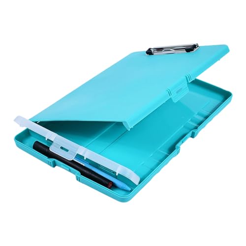 Tragbares Still-Klemmbrett Schreibbrett Datei Organizer mit Klemmbrett Stifteetui Dokumentenaufbewahrung Etui für Büro Schule Klemmbrett mit großem Stauraum Tragbares Still-Klemmbrett Schreibbrett Datei Organizer mit Klemmbrett Stifteetui Dokumentenaufbewahrung Etui für Büro Schule Klemmbrett mit großem Stauraum von Illkjasfc