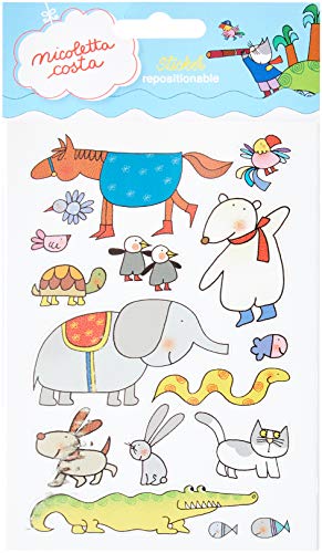 Imagicom Jungle Nicoletta Costa Sticker, PVC, Mehrfarbig, 11x19 Imagicom Jungle Nicoletta Costa Sticker, PVC, Mehrfarbig, 11x19 von Imagicom