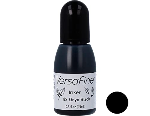 Tsukineko Imagine Crafts Tinte Versafine Pigment Inker-Onyx schwarz, c1, Onе Paсk von Tsukineko