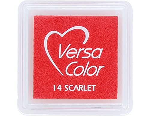 Scarlet VersaColor Pigment Inkpad 1" Cube VS-014 von Imagine