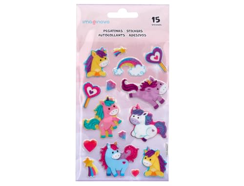 Imagovo-Aufkleber Einhörner Magic Dreams mit Glitzer, 190 x 105 mm, in Blisterverpackung. Imagovo-Aufkleber Einhörner Magic Dreams mit Glitzer, 190 x 105 mm, in Blisterverpackung. von Imaginovo Liderpapel
