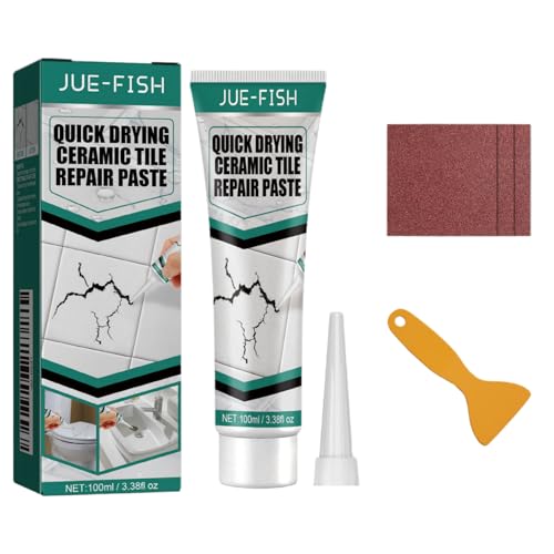 Fliesen Reparaturpaste – Schnelltrocknender Klebstoff zur Reparatur von Rissen an Marmor, Badewanne, Möbeln und Toiletten Fliesen Reparaturpaste – Schnelltrocknender Klebstoff zur Reparatur von Rissen an Marmor, Badewanne, Möbeln und Toiletten von Imoncom