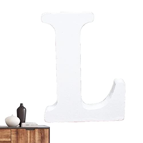 Imtrub Hölzerne Alphabet-Buchstaben | Handgefertigtes freistehendes oder an der Wand montiertes | Hochzeitsküchenschild Heimdekoration für Wohnzimmer, Bauernhaus von Imtrub