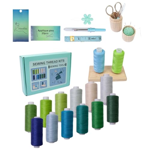 Imtrub Nähgarn Set - 53-Teiliges Nähgarn Und Nadelset - Nähzubehör für Nähen Sticken Quilten Handarbeit Kreative Projekte Haushalt Reise Schule Anfänger Erwachsene & Imtrub Nähgarn Set - 53-Teiliges Nähgarn Und Nadelset - Nähzubehör für Nähen Sticken Quilten Handarbeit Kreative Projekte Haushalt Reise Schule Anfänger Erwachsene & von Imtrub