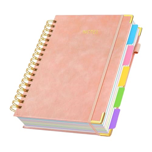 Imtrub Spiral Notizbuch, B5 liniert Journal mit abnehmbarem Trenner, 300 Seiten Notizblock für Schüler Lehrer Meeting College Studium Notizen Schule Zuhause Imtrub Spiral Notizbuch, B5 liniert Journal mit abnehmbarem Trenner, 300 Seiten Notizblock für Schüler Lehrer Meeting College Studium Notizen Schule Zuhause von Imtrub
