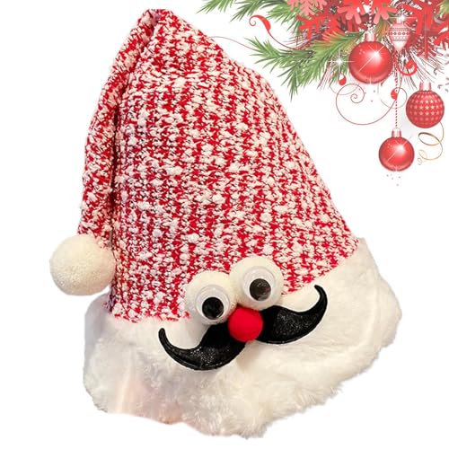 Imtrub Weihnachtsmütze für Erwachsene – Weihnachtsmannmütze, niedlicher roter Weihnachtsmütze, Unisex, Hirschgeweih, Weihnachtstuch, Weihnachtsmann, Urlaubsdekoration für Männer und Kinder Imtrub Weihnachtsmütze für Erwachsene – Weihnachtsmannmütze, niedlicher roter Weihnachtsmütze, Unisex, Hirschgeweih, Weihnachtstuch, Weihnachtsmann, Urlaubsdekoration für Männer und Kinder von Imtrub