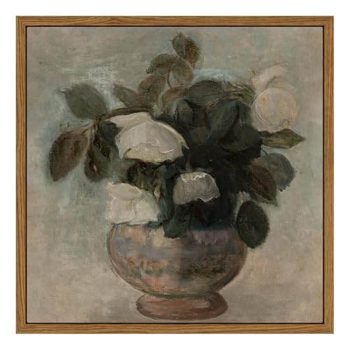 InSimSea Quadratische gerahmte Leinwand-Wandkunst, Blumenbilder, Dekoration, Blume in Vase, Wandmalerei, Bilder für Schlafzimmer, Badezimmer, Kunst, Wanddekoration, Küche, Büro, Wohnzimmer, Wandkunst, InSimSea Quadratische gerahmte Leinwand-Wandkunst, Blumenbilder, Dekoration, Blume in Vase, Wandmalerei, Bilder für Schlafzimmer, Badezimmer, Kunst, Wanddekoration, Küche, Büro, Wohnzimmer, Wandkunst, von InSimSea