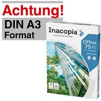 Inacopia Kopierpapier office DIN A3 75 g/qm 500 Blatt von Inacopia