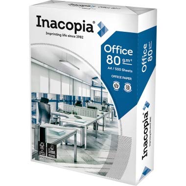 Inacopia Kopierpapier office DIN A4 80g 500 Blatt von Inacopia