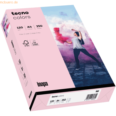 5 x Inapa Multifunktionspapier tecno colors A4 120 g/qm VE=250 Blatt h 5 x Inapa Multifunktionspapier tecno colors A4 120 g/qm VE=250 Blatt h von Inapa