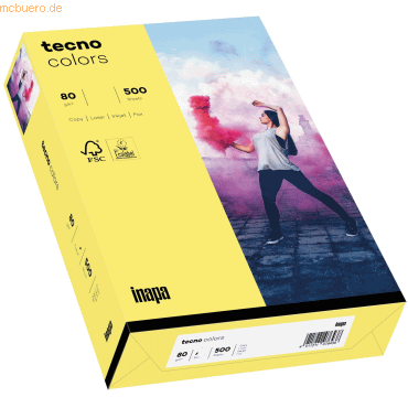 5 x Inapa Multifunktionspapier tecno colors A3 80 g/qm VE=500 Blatt mi 5 x Inapa Multifunktionspapier tecno colors A3 80 g/qm VE=500 Blatt mi von Inapa
