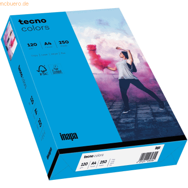 5 x Inapa Multifunktionspapier tecno colors Intensiv A4 120g/qm VE=250 5 x Inapa Multifunktionspapier tecno colors Intensiv A4 120g/qm VE=250 von Inapa