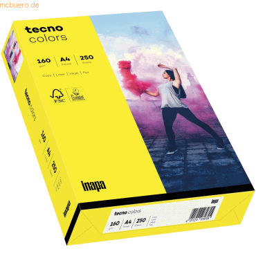 5 x Inapa Multifunktionspapier tecno colors Intensiv A4 160g/qm VE=250 5 x Inapa Multifunktionspapier tecno colors Intensiv A4 160g/qm VE=250 von Inapa