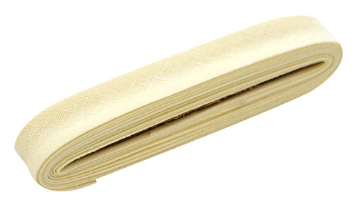 Inastri Baumwoll Baumwolle Schrägband 14/4/4 mm Farbe Creme 58–3 m Inastri Baumwoll Baumwolle Schrägband 14/4/4 mm Farbe Creme 58–3 m von Inastri