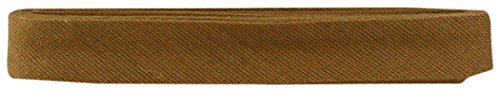 Inastri Baumwoll Baumwolle Schrägband 14/4/4 mm Farbe Hellbraun 88–3 m Inastri Baumwoll Baumwolle Schrägband 14/4/4 mm Farbe Hellbraun 88–3 m von Inastri