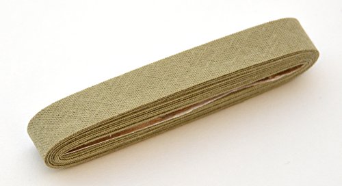 Inastri Schrägband 14/4/4mm Farbe Ecru 51-3m, 100% Baumwolle, Natur, 13 x 11 x 2 cm von Inastri