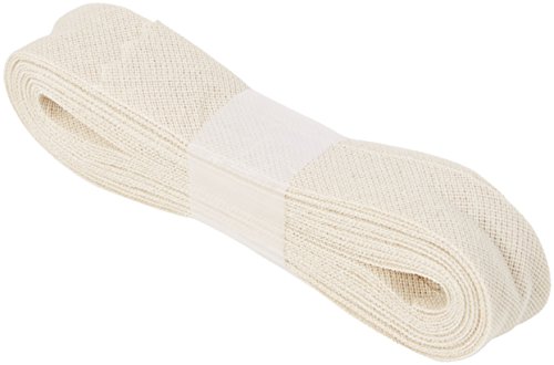 Inastri Schrägband aus Baumwolle, 14/4/4 mm, Elfenbeinfarben, 2-3 m, 100, 13 x 11 x 2 cm Inastri Schrägband aus Baumwolle, 14/4/4 mm, Elfenbeinfarben, 2-3 m, 100, 13 x 11 x 2 cm von Inastri