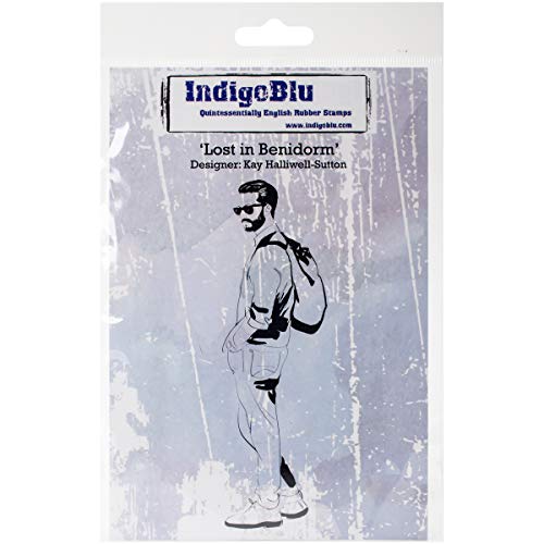 IndigoBlu selbst montiert Stempel 12,7 cm x 4-inch-Lost in benidom von IndigoBlu