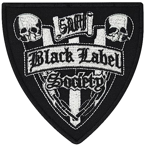 BLS Wappen Skull Black Label Society Biker Motorbike Abzeichen Aufnäher Patch BLS Wappen Skull Black Label Society Biker Motorbike Abzeichen Aufnäher Patch von Patch
