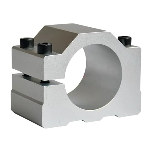 IndusTradCorp 1 Stück Spindelklemme, Aluminium-Motorhalterung mit 52/57/65/85 mm Durchmesser for die Verwendung mit Klemmmotorhaltern in Fräsmaschinen(65mm-80X34mm) von IndusTradCorp