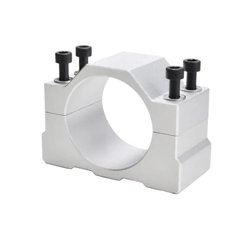 IndusTradCorp 45mm 52mm 65mm 80mm Aluminium Spindel Klemme Motor Halterung Mit 4 stücke Schraube for Motor Montage Halter(65mm clamp) von IndusTradCorp