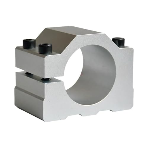 IndusTradCorp Aluminium-Spindelklemmhalter, Vorrichtungsinnendurchmesser 52 mm 65 mm 80 mm Z-Achsen-Montage-Motorhalterung for 800 W 1,5 kW 2,2 kW(Inner Diameter 80mm) von IndusTradCorp