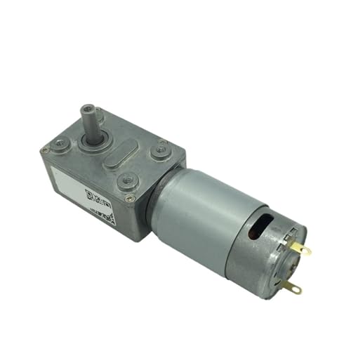IndusTradCorp JGY-395 DC 12V Schneckengetriebemotor, Untersetzungsmotor, Schneckenuntersetzungsgetriebe, selbsthemmender Getriebemotor(12v 4.5rpm) von IndusTradCorp