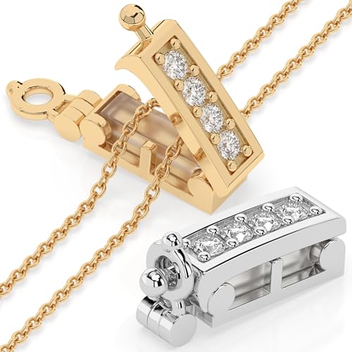 Infinity Clips Halskettenkürzer, 2 Stück, kleines Set für dünne Ketten, 18 Karat Gold und versilbertes Messing, Halskettenkürzer Verschluss zum Kürzen und Schichten von Seilschlangenbox-Ketten Infinity Clips Halskettenkürzer, 2 Stück, kleines Set für dünne Ketten, 18 Karat Gold und versilbertes Messing, Halskettenkürzer Verschluss zum Kürzen und Schichten von Seilschlangenbox-Ketten von Infinity Clips