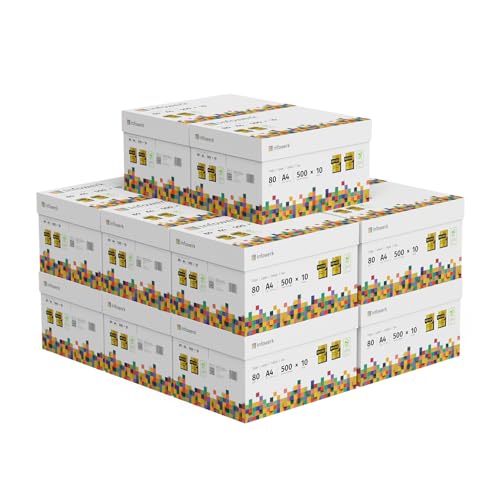 Infowerk Druckerpapier Kopierpapier 70000 Blatt 140 x 500 A4 80g Premium Hochweiß CIE 160 Testsieger PEFC Umweltzertifikat Infowerk Druckerpapier Kopierpapier 70000 Blatt 140 x 500 A4 80g Premium Hochweiß CIE 160 Testsieger PEFC Umweltzertifikat von Infowerk