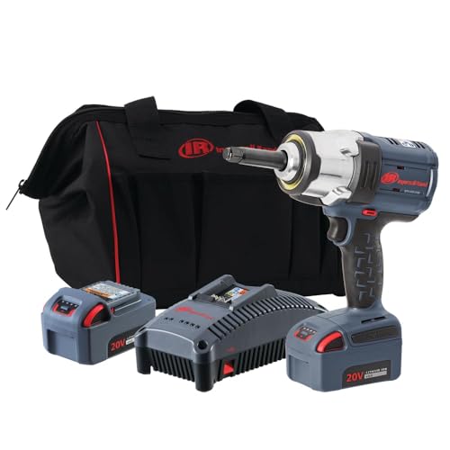 Ingersoll-Rand 1/2"-Antrieb Leistungsstarker Schlagschrauber W7252 im praktischen Koffer, Profi Akkuschrauber mit 2"-Amboss & 20 V im Set mit 2 Akkus Ingersoll-Rand 1/2"-Antrieb Leistungsstarker Schlagschrauber W7252 im praktischen Koffer, Profi Akkuschrauber mit 2"-Amboss & 20 V im Set mit 2 Akkus von Ingersoll-Rand