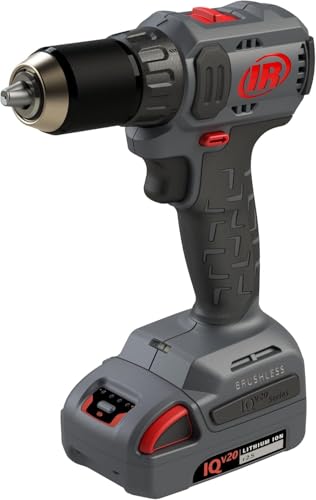 Ingersoll Rand D3141 IQV20 Bohrschrauber, 20v, Kompakt, Kabellos, Schwarz, 50 Nm Drehmoment, 180 mm Länge, 1.4 kg mit Batterie Ingersoll Rand D3141 IQV20 Bohrschrauber, 20v, Kompakt, Kabellos, Schwarz, 50 Nm Drehmoment, 180 mm Länge, 1.4 kg mit Batterie von Ingersoll-Rand