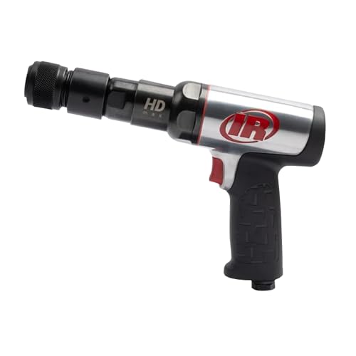 Ingersoll Rand Drucklufthammer-Kit 135MAXK, Hochleistungs-Drucklufthammer mit 2600 bpm, 76 mm Hub, 3/4" Bohrungsdurchmesser, 5-teiligem Meißelsatz von Ingersoll-Rand
