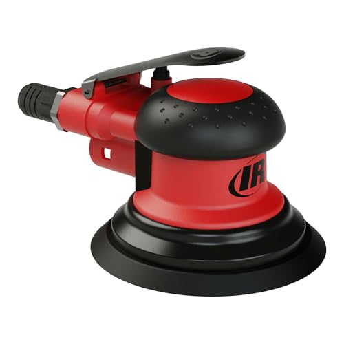 Ingersoll Rand 5151-5-HL Pneumatische Exzenterschleifer, 5-Zoll Schleifer, 3/16" Orbitdurchmesser, Klett- und Hakenauflage, Luftbetriebener Schleifer von Ingersoll-Rand