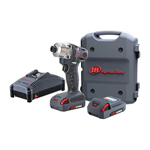 Ingersoll Rand W5111-K22-EU, 1/4" 20 V SCHLAGSCHRAUBER 2 AKKU KIT 2,5 AH UND EU-LADEGERÄT MIT KOFFER - 175 Nm maximales Drehmoment Ingersoll Rand W5111-K22-EU, 1/4" 20 V SCHLAGSCHRAUBER 2 AKKU KIT 2,5 AH UND EU-LADEGERÄT MIT KOFFER - 175 Nm maximales Drehmoment von Ingersoll-Rand