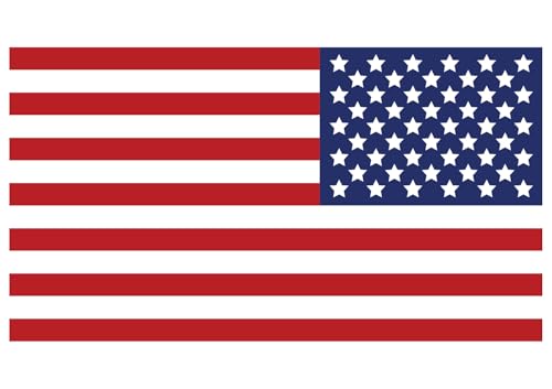 Aufnäher mit amerikanischer Flagge, 8,3 x 4,4 cm, DTF-Wärmeübertragung, einheitliche Flicken, langlebig, waschbar und perfekt für Uniformen, Hemden und Trikots | Hot Peel | Hergestellt in Amerika (RWB Aufnäher mit amerikanischer Flagge, 8,3 x 4,4 cm, DTF-Wärmeübertragung, einheitliche Flicken, langlebig, waschbar und perfekt für Uniformen, Hemden und Trikots | Hot Peel | Hergestellt in Amerika (RWB von Ink Trendz