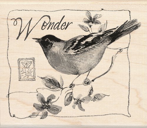 Designer Collection Inka Stamps Wonder Bird Holzstempel von Inkadinkado
